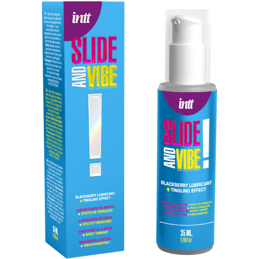 INTT RELEASES - KÜSSBARES VIBRIERENDES SCHMIERMITTEL AUF WASSERBASIS 35 ML