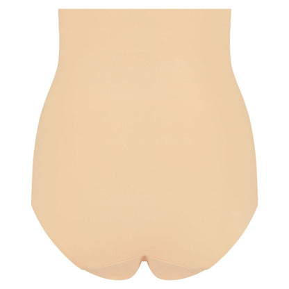 BYE-BRA - NAHTLOSER GÜRTEL STIL HÖSCHEN BEIGE GRÖSSE L