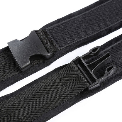 OHMAMA FETISH - HANDGELENKFesselN AUS NYLON MIT HAKEN- UND SCHLEIFENVERSCHLUSS