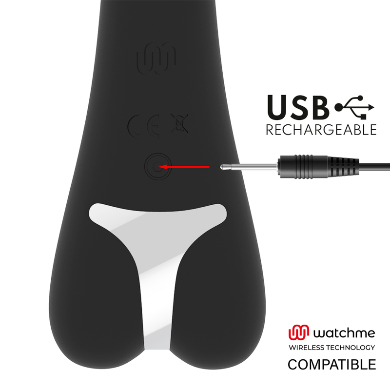 BRILLY GLAM - RYAN VIBRATOR + WATCHME-FERNBEDIENUNG