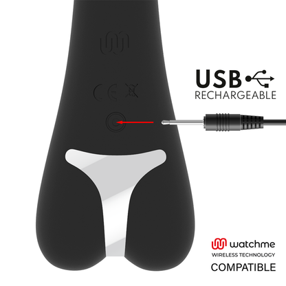 BRILLY GLAM - RYAN VIBRATOR + WATCHME-FERNBEDIENUNG