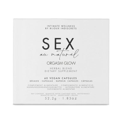 BIJOUX - ORGASM GLOW Nahrungsergänzungsmittel 60 Kapseln