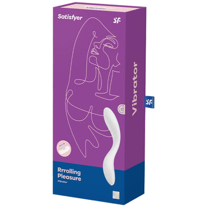 SATISFYER - RRROLLING PLEASURE GSPOT VIBRATOR WEISS