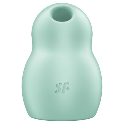 SATISFYER - PRO TO GO 1 DOPPELTER LUFTPULSSTIMULATOR & VIBRATOR GRÜN
