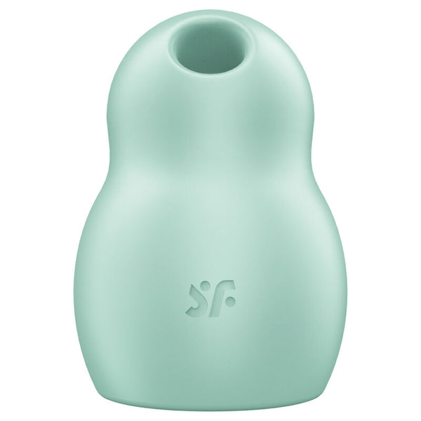SATISFYER - PRO TO GO 1 DOPPELTER LUFTPULSSTIMULATOR & VIBRATOR GRÜN
