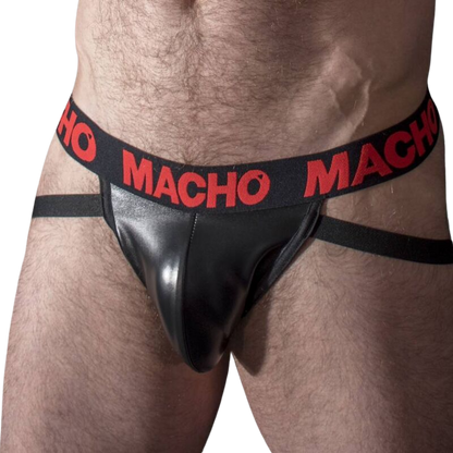 MACHO - MX25RC JOCK ROTES LEDER XL
