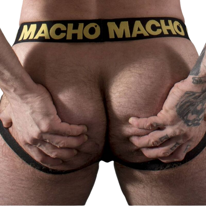 MACHO - MX25AC JOCK GELBES LEDER L