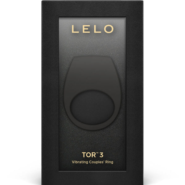 LELO - TOR 3 SCHWARZER VIBRATORRING