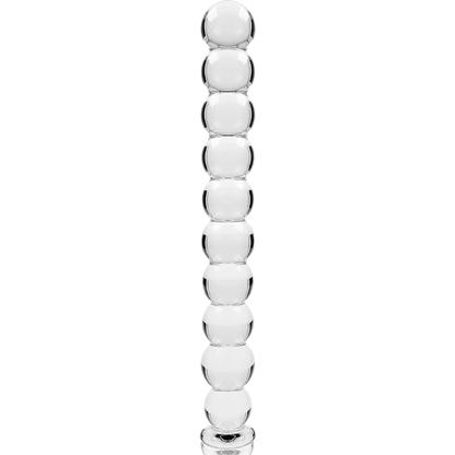 NEBULA SERIES BY IBIZA - MODELL 22 DILDO BOROSILIKATGLAS KLAR 21.5 CM -O- 2.5 CM