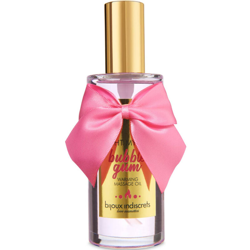 BIJOUX - INDISCRETS LIGHT MY FIRE MASSAGEÖL WRMEEFFEKT GUM-GESCHMACK