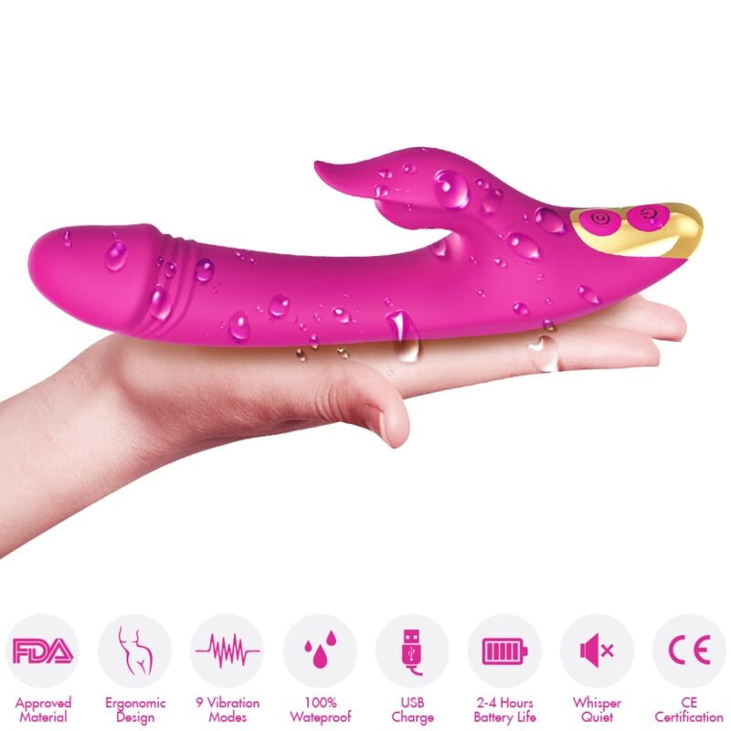 ARMONY - LOVE KLITORIS & G-SPOT SAUGNAPF FUCHSIA