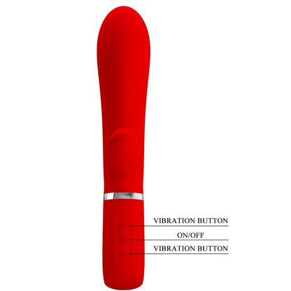 PRETTY LOVE - THOMAS MULTIFUNKTIONS-G-SPOT-VIBRATOR ROT