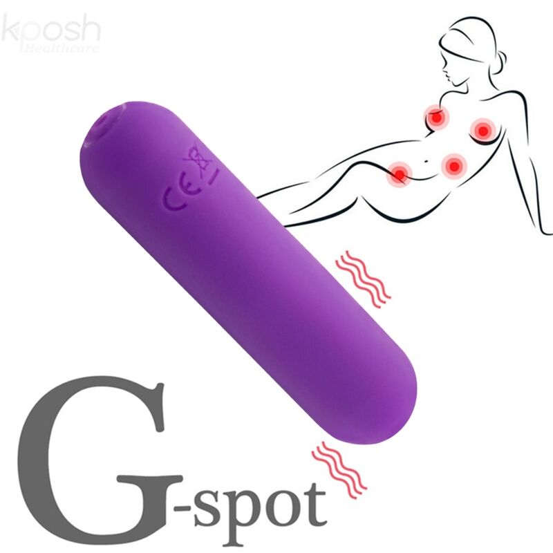 ARMONY - SPLASH JOLINE VIBRATOR BULLET SILIKON FERNBEDIENUNG 10 VIBRATIONEN 6.5 X 1.5 CM LILA