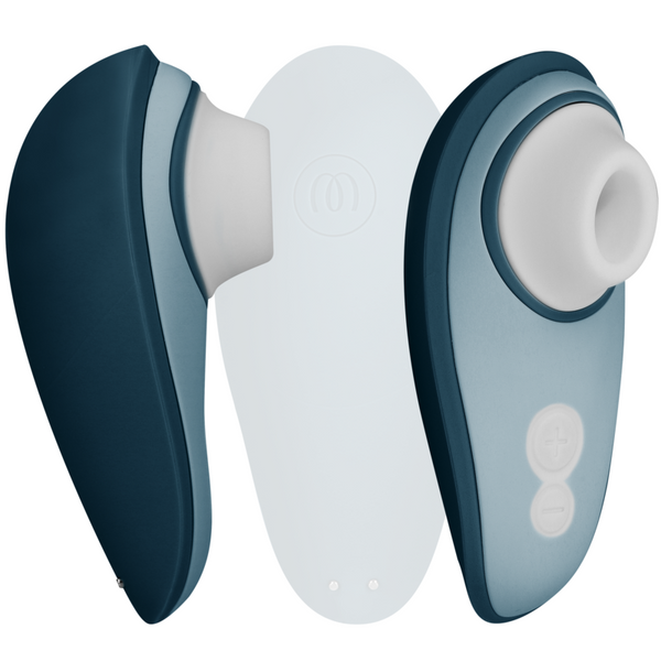 WOMANIZER - LIBERTY 2 KLITORISSTIMULATOR & SAUGROHR BLAU