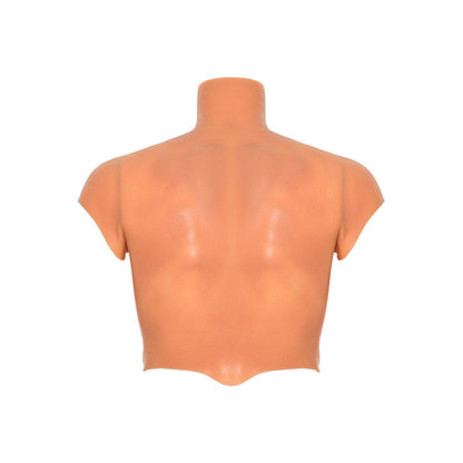 VERBORGENE BEDÜRFNIS - ALTER EGO SILIKON-MÄNNERTORSO-SHIRT MIT ABS-FLEISCH