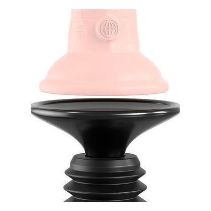 FETISH FANTASY SERIES - BODY DOCK THRUSTER DILDOKLEMME MIT 7 PUSH-MODI SCHWARZ