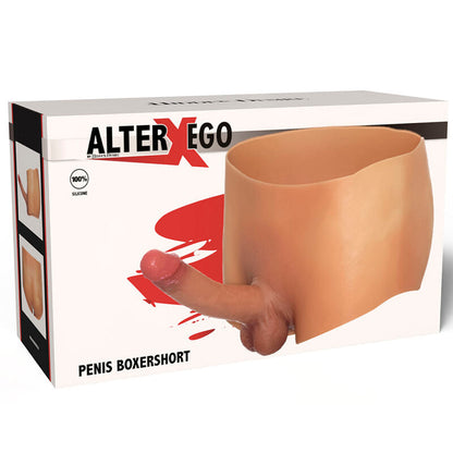VERBORGENE BEGIERDE – ALTER EGO BOXERSHOT MIT 18 CM PENIS, GRÖSSE S/M