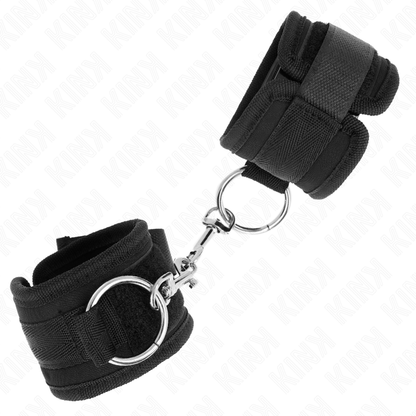 KINK - HANDGELENKFESSELN SCHWARZ VERSTELLBAR 18-35 CM X 6 CM