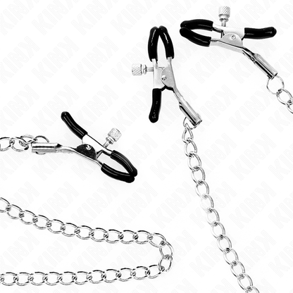 KINK - DREIFACH NIPPEL- UND KLITZISKLEMMEN MIT KETTE MODELL 0