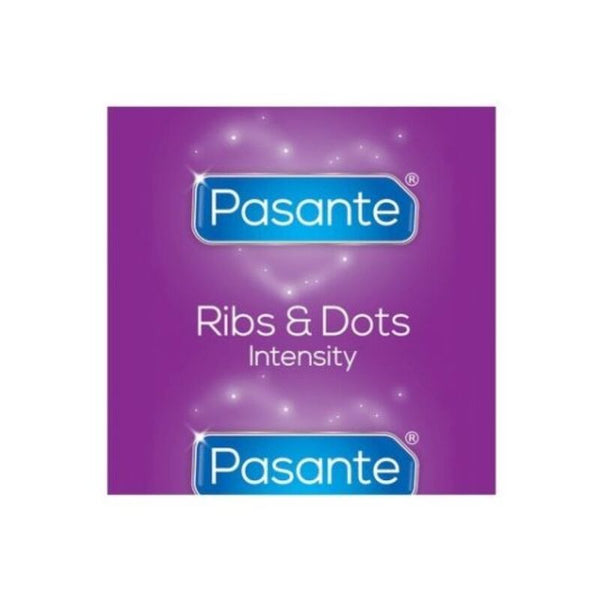 PASANTE - RIBS & DOTS INTENSITY KONDOME 144 EINHEITEN
