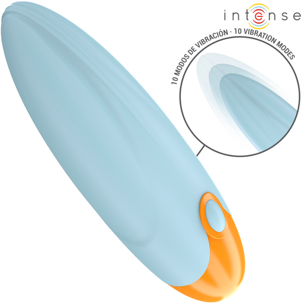 INTENSE - MIKE VIBRIERENDES BULLET 10 VIBRATIONEN BLAU