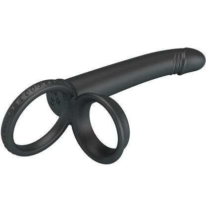 PRETTY LOVE - DILLION DOPPELTE PENETRATION DOPPELTER COCKRING SCHWARZ