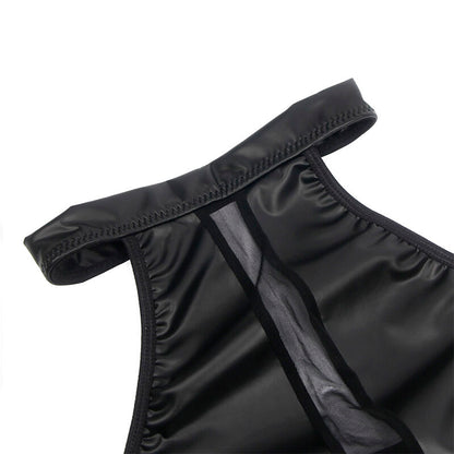 SUBBLIME - 955489 NECKHOLDER-KLEID MIT TRANSPARENZEN, SCHWARZ, L/XL