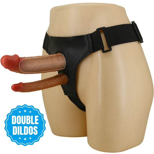 PRETTY LOVE - KEAVEN HARNESS SLIP UNIVERSAL & KOMFORTABEL DOPPELDILDO
