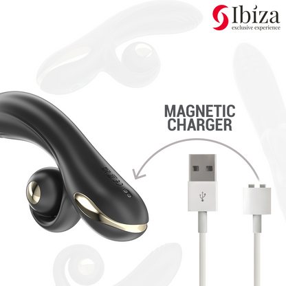 IBIZA - TWISTER VIBRATOR MIT KURVENSTIMULATOR UND VIBRO-ROTATION