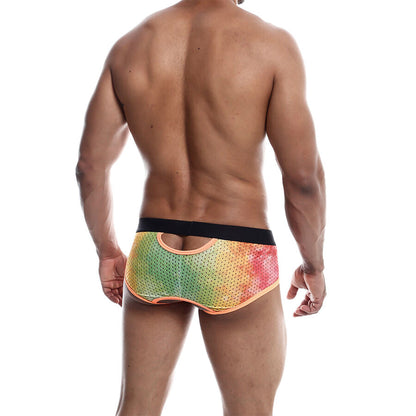 MOB-BOXERSHORTS ORANGE GRÖSSE XL