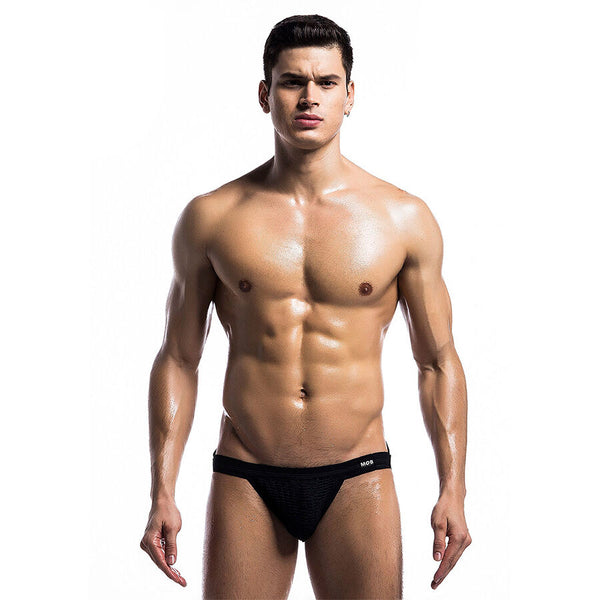 MOB - FETISH JOCKSTRAP BADEANZUG SCHWARZ GRÖSSE M