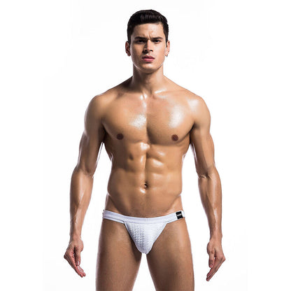 MOB - WEISSER FETISCH-JOCKSTRAP-BADEANZUG GRÖSSE S