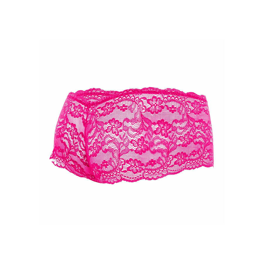 MOB - ROSA SPITZENBOXER GRÖSSE L/XL