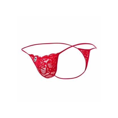 MOB - ROTER SPITZEN-TANGA, GRÖSSE S/M
