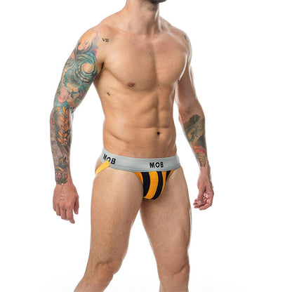 MOB - CLASSIC JOCK STRIPE ORANGE GRÖSSE S