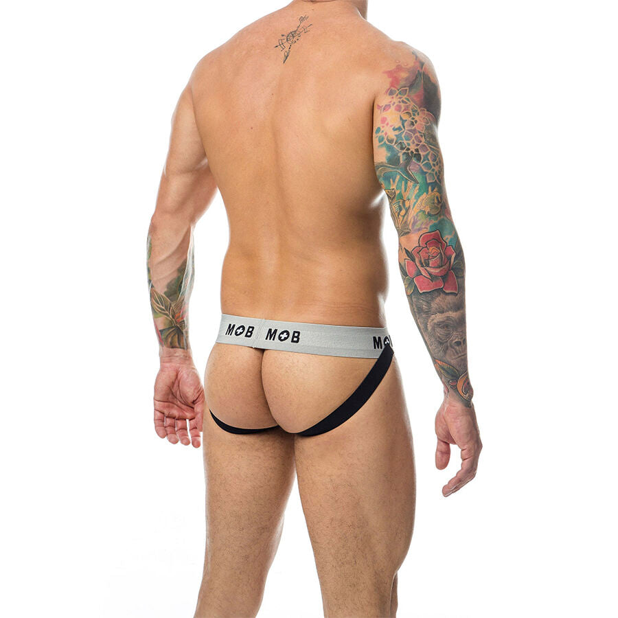 MOB - CLASSIC STRIPE WEISSER JOCK GRÖSSE L