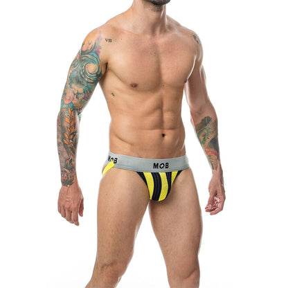 MOB - CLASSIC JOCK STRIPE GELB GRÖSSE M