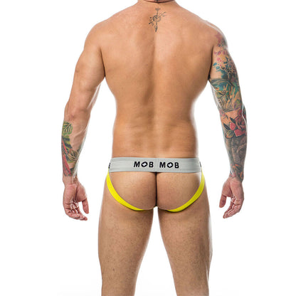 MOB - CLASSIC STRIPE JOCK GELB GRÖSSE XL