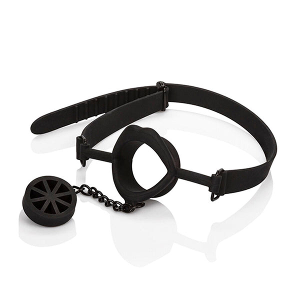 CALEXOTICS - SCANDAL -GAG MIT SCHWARZEM SILIKON-PLUG