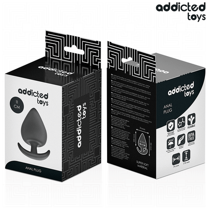 ADDICTED TOYS - ANALSTECKER GRÖSSE XXL 11 CM