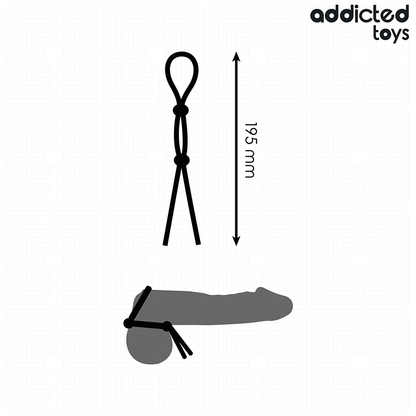 ADDICTED TOYS - SILIKONSEIL FÜR DEN DOPPELSCHLEIFEN-PENIS