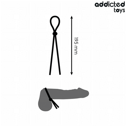 ADDICTED TOYS - SILIKONSEIL FÜR DEN EINZELSCHLEIFEN-PENIS
