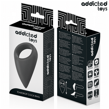 ADDICTED TOYS - TRÄNENFÖRMIGER PENISRING