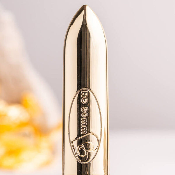 ROCKS-OFF - RO-80 CHAMPAGNER GOLDEN VIBRIERENDE KUGEL