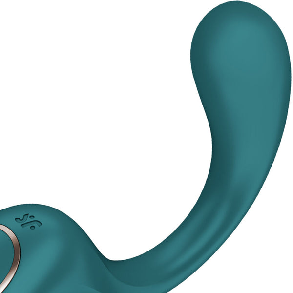SATISFYER - G FOR GODDESS 2 HASE-VIBRATORFLASCHE GRÜN