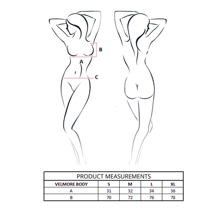 PASSION - VELMORE BODY VIOLETT L/XL