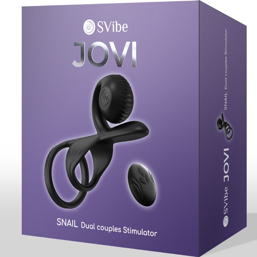 SNAIL VIBE - JOVI PAARRING FERNBEDIENUNG SCHWARZ