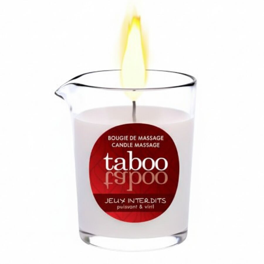 RUF - TABOO-MASSAGEKERZE FÜR IHN JEUX INTERDITS WILD LICHEN AROMA