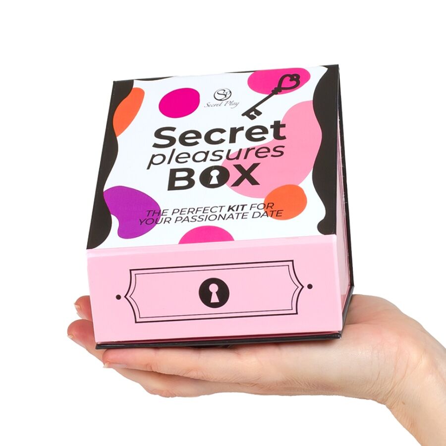 SECRET PLAY - VERGNÜGUNGSBOX FÜR PAARE: WÜRFEL + VIBRATIONSKUGEL + FEDERSTIFT