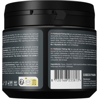 COBECO - FIST ASSIST FISTING GEL EXTRA DICK, AUF WASSERBASIS, 500 ML